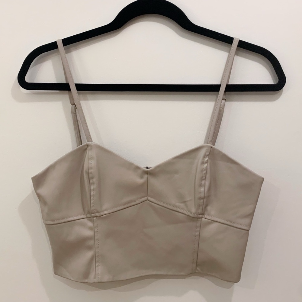 Leather Bustier (never worn)